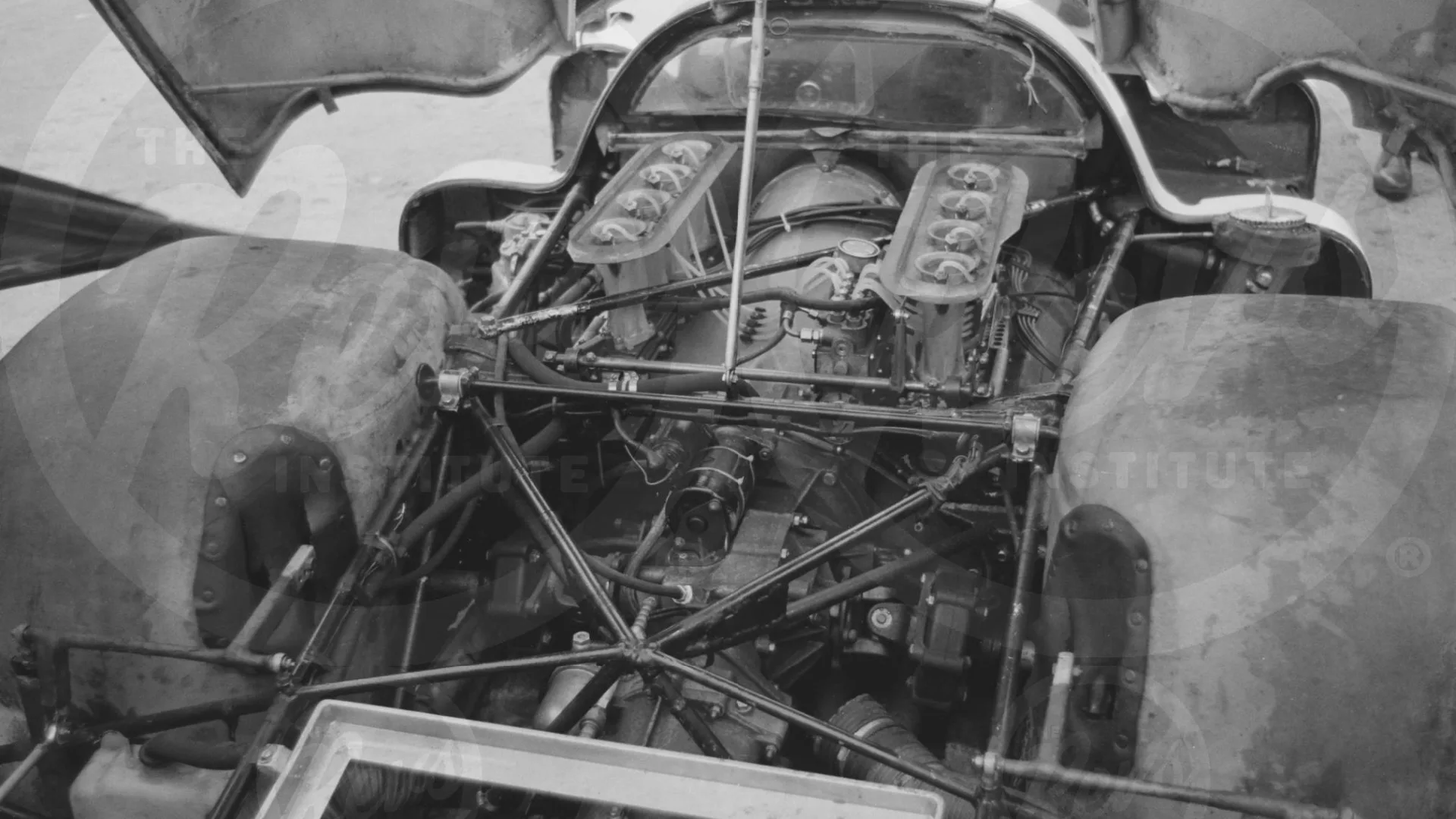 Présentation presse à Hockenheim, 1969